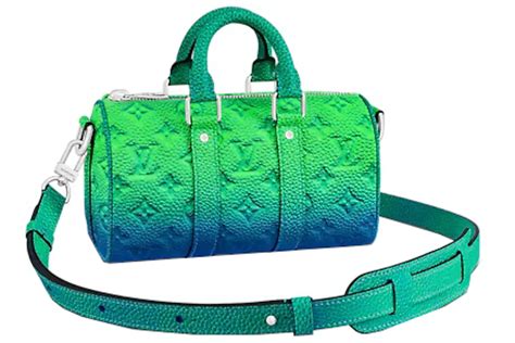 Louis Vuitton Keepall XS Taurillon Illusion Blue/Green 